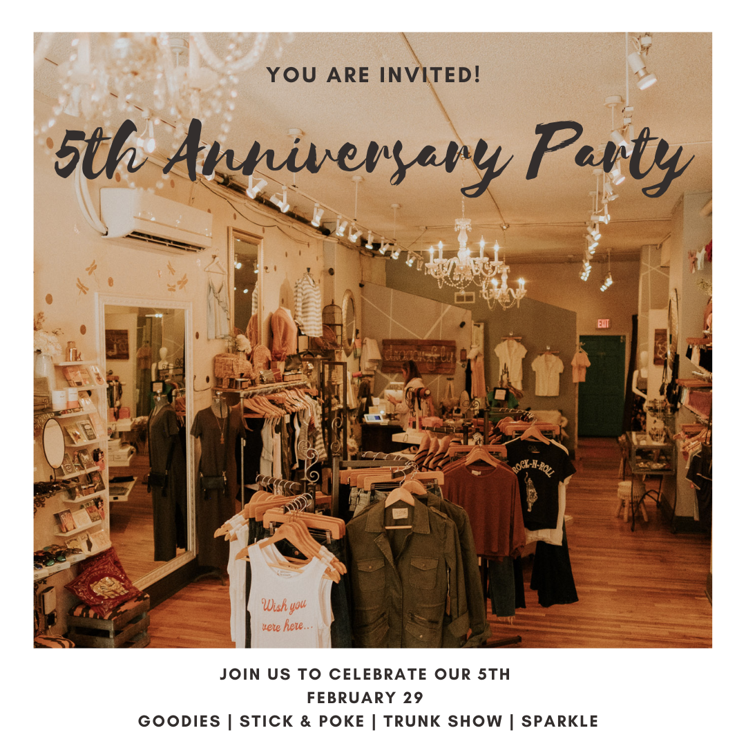 FEB 29TH- ANNIVERSARY PARTY!